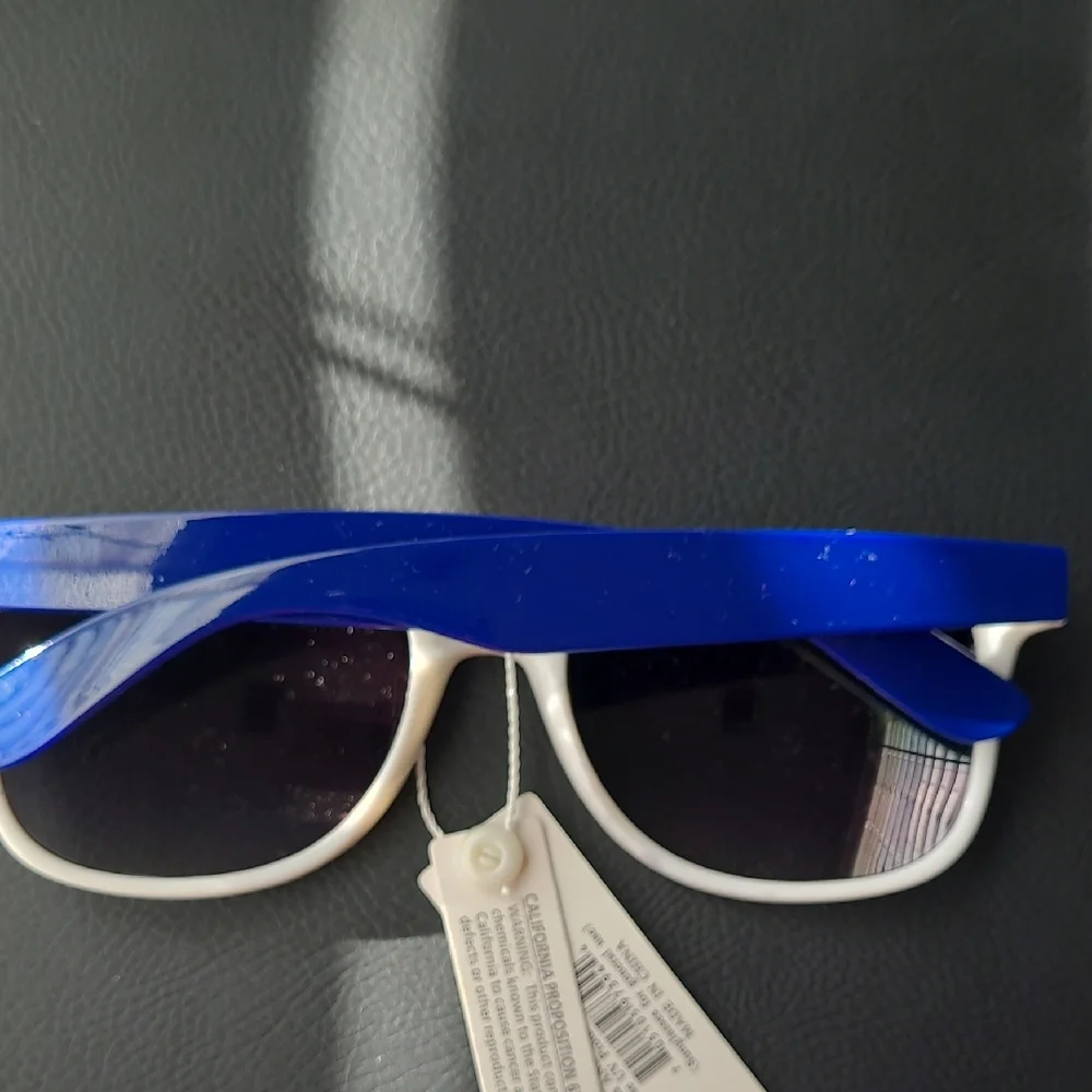 Vintage Kids Sunglasses - Red and White